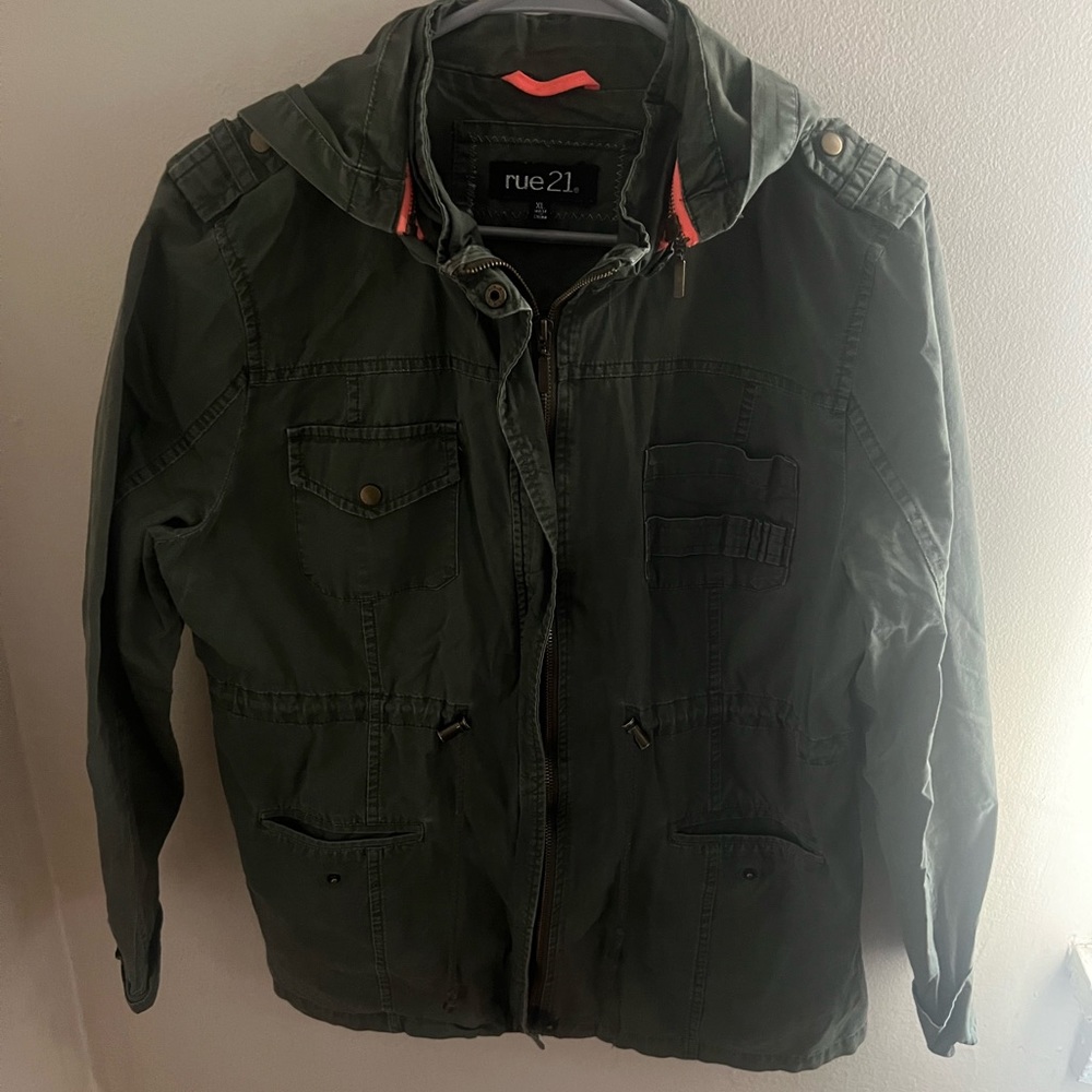 Army green Rue 21jacket